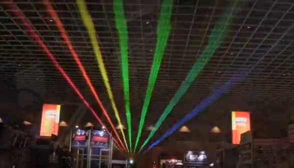 Haze for lasers